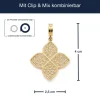 Anhänger FANNY gold Clip & Mix