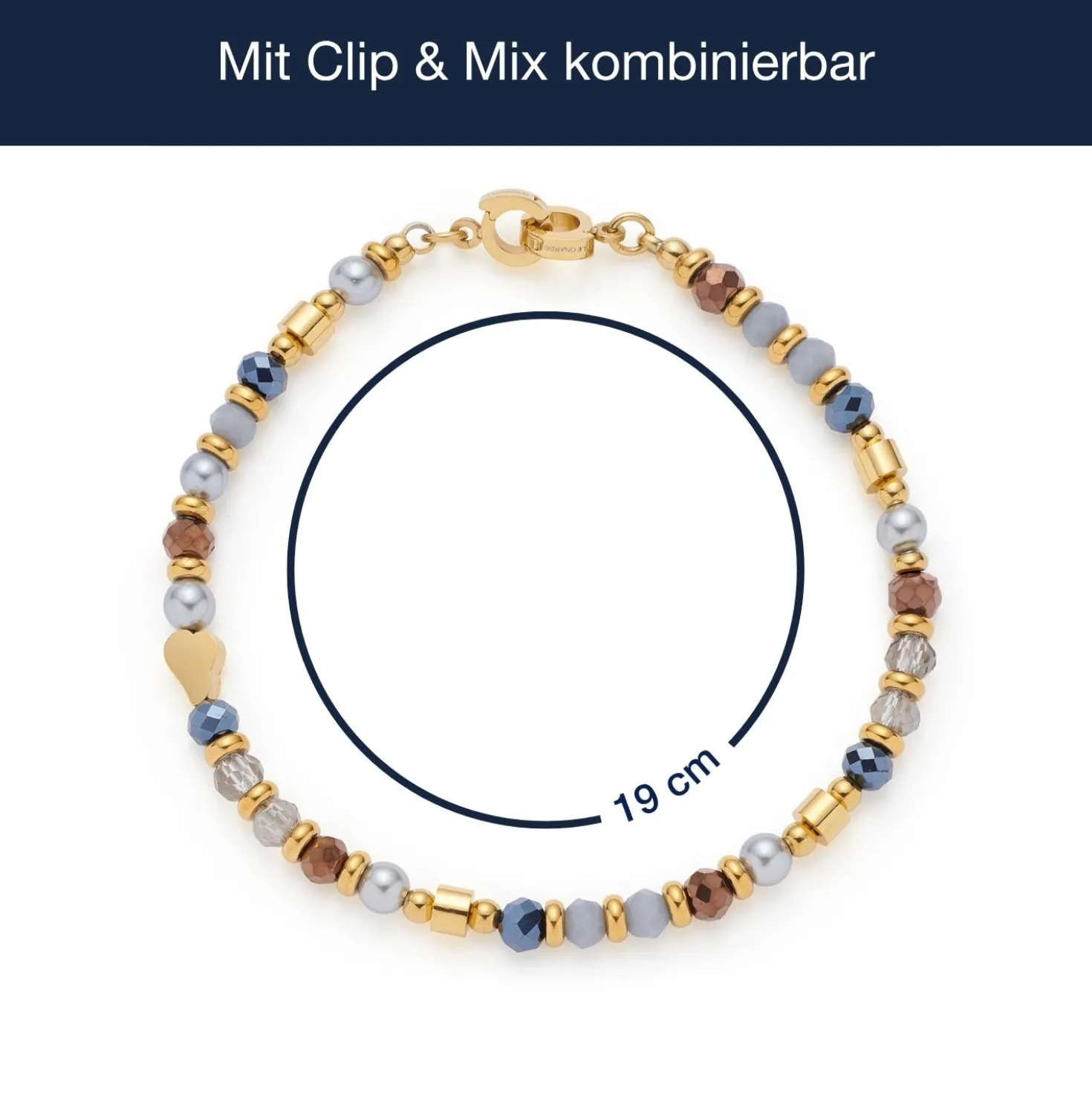 Armband CINDY Clip & Mix