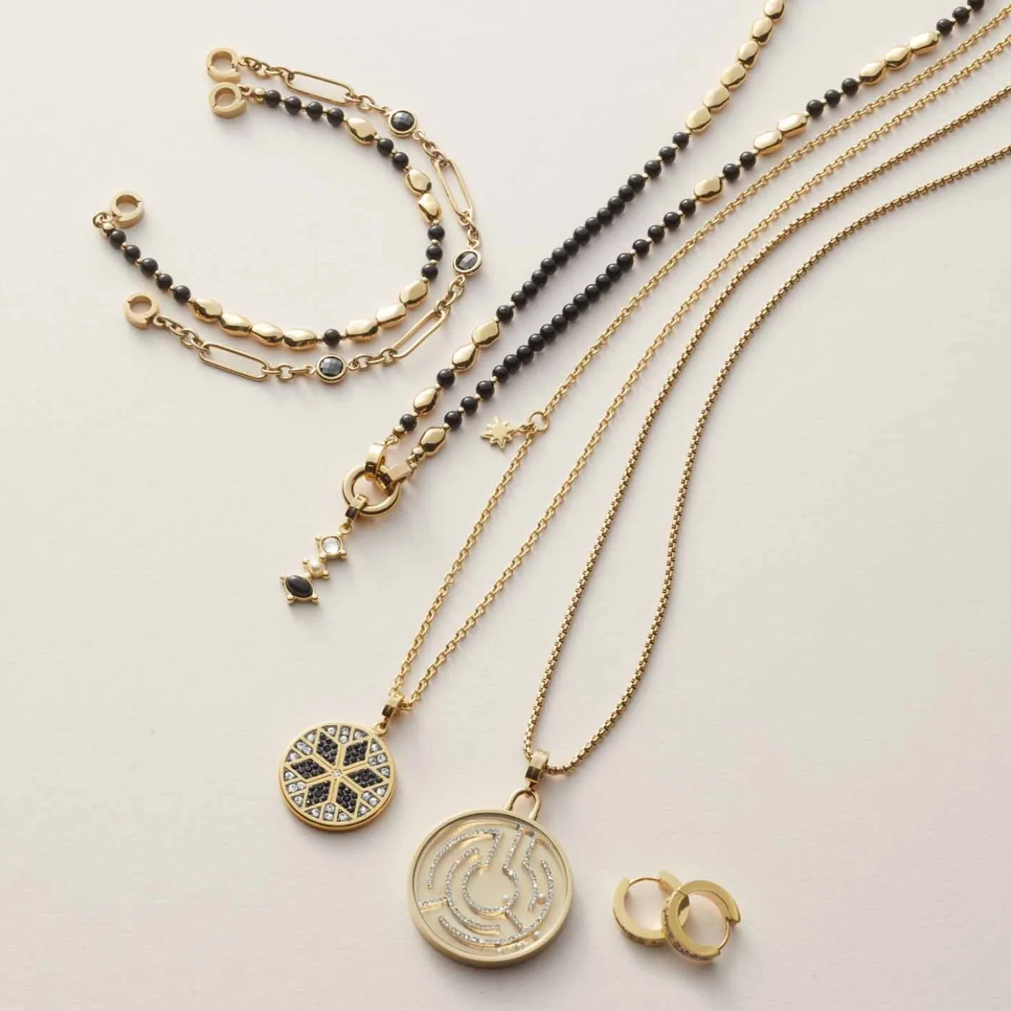Armband DORINA gold Clip & Mix