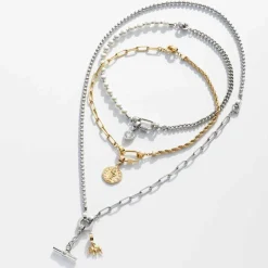 Armband gold ESTRELLA Clip & Mix