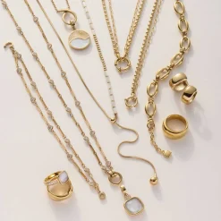 Armband REBECCA gold Clip & Mix