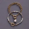Armband SUZANNE Clip & Mix gold