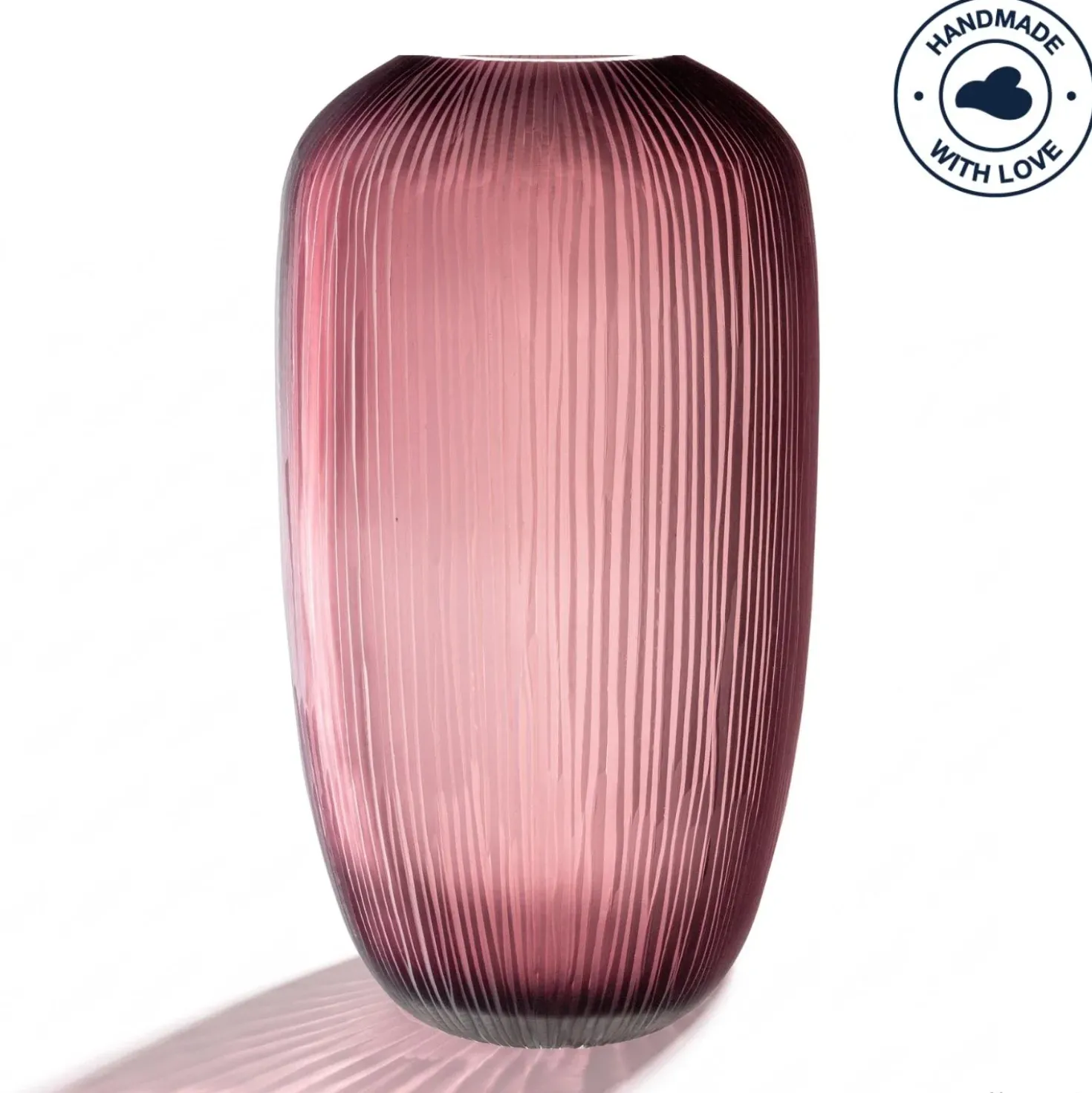 Bodenvase BELLAGIO 52 cm beere