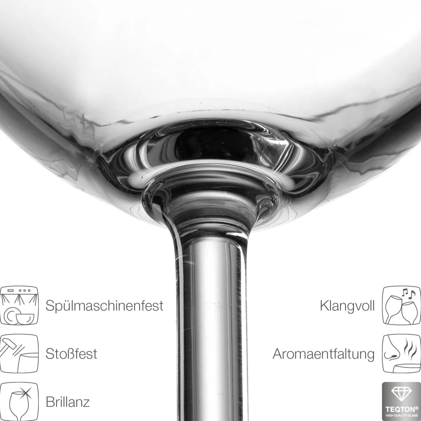 Bordeauxglas DAILY 640 ml 6er-Set