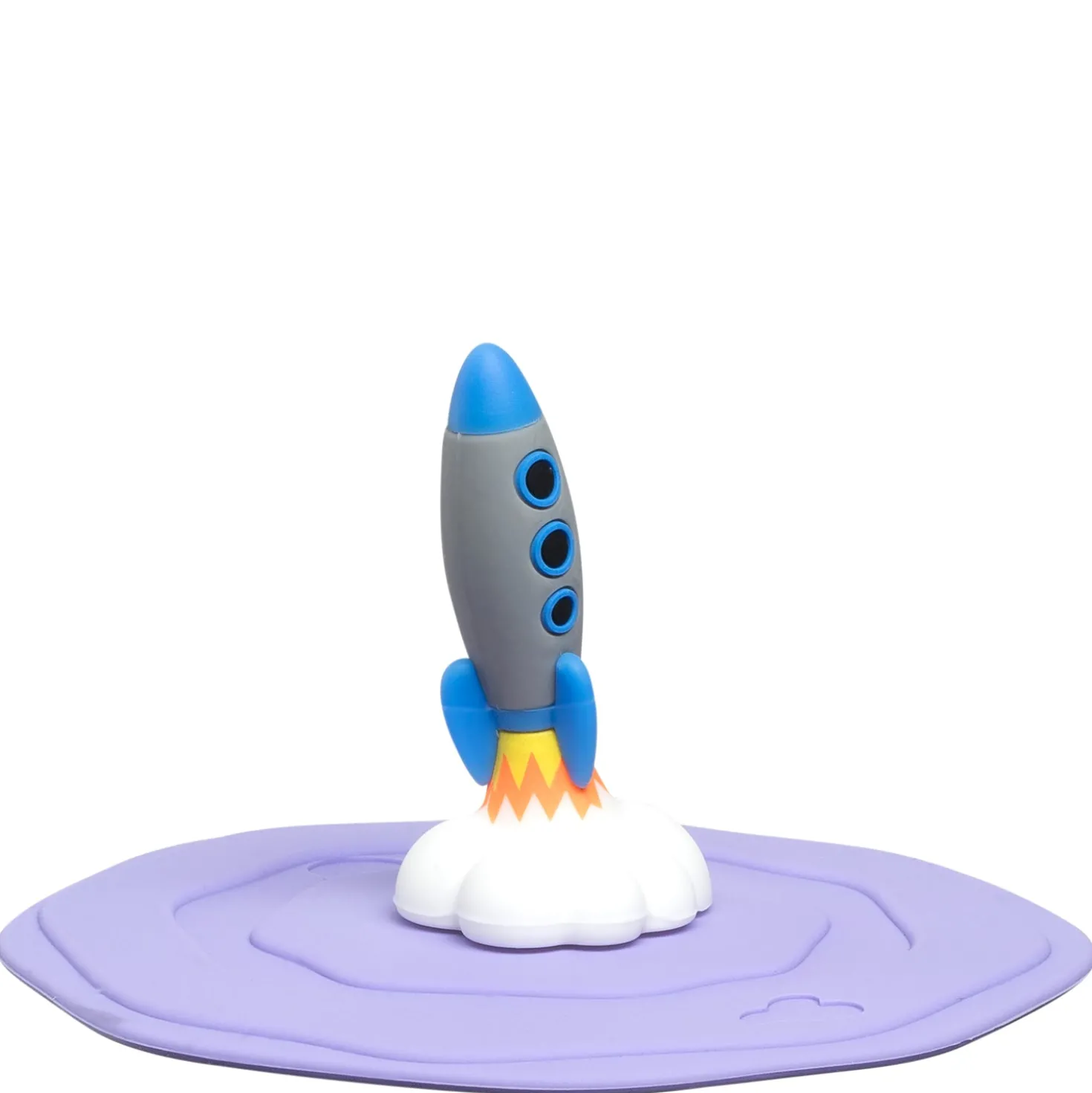Deckel lila BAMBINI AVVENTURA Rakete