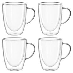 Doppelwandtasse DUO 300 ml 4er-Set