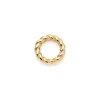 Edelstahlring LIESEL Clip & Mix gold