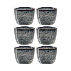 Eierbecher MATERA anthrazit 6er-Set