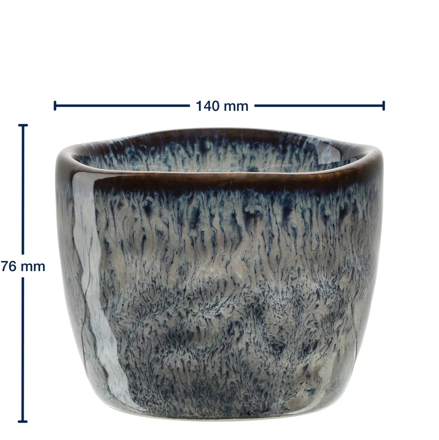 Eierbecher MATERA anthrazit 6er-Set