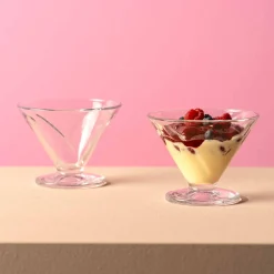 Eisschale aus Glas CONO 270 ml 4er-Set