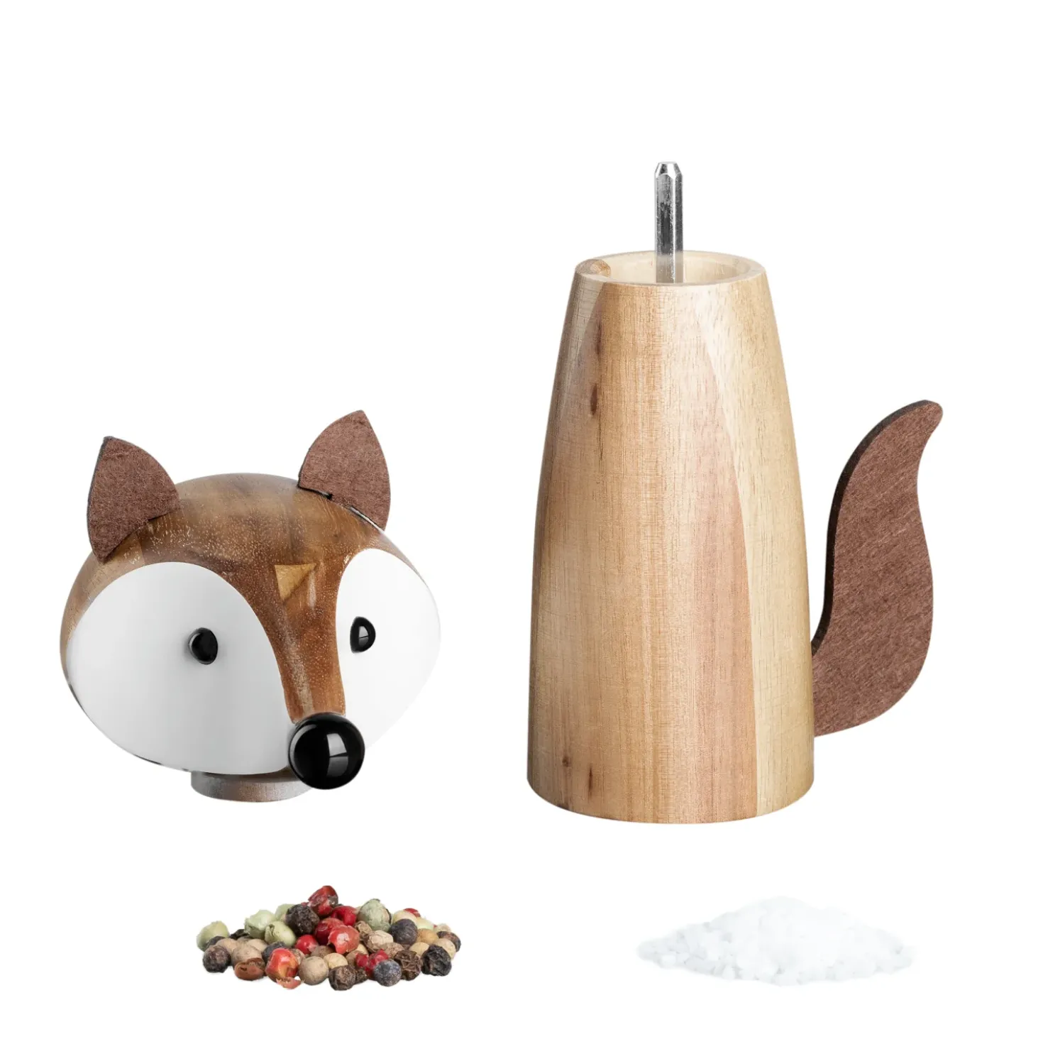 Gewürzmühle Holz CUCINA braun Fuchs