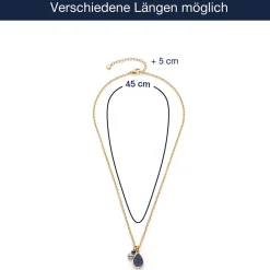 Halskette ALINE 45 cm gold