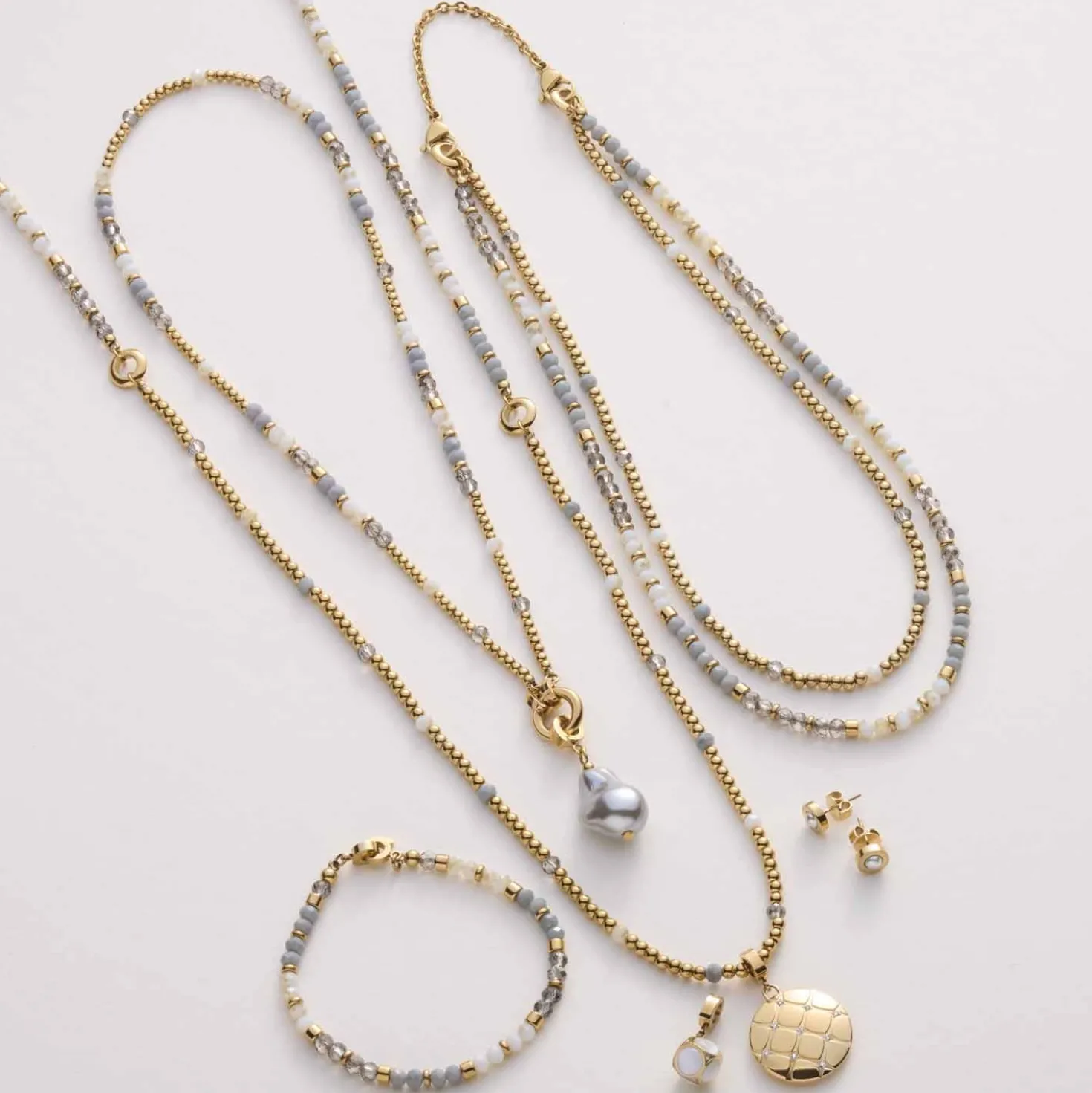 Halskette BERNIE 45 cm gold Clip & Mix