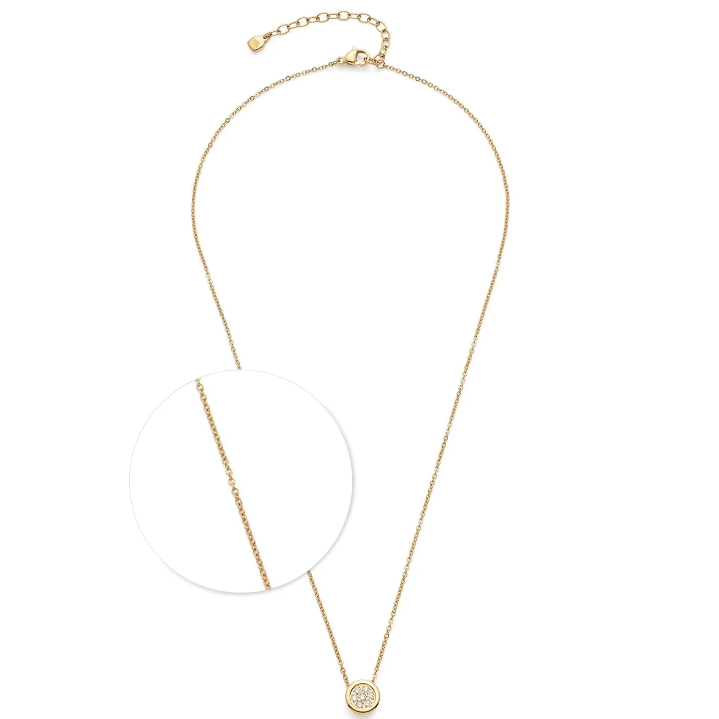 Halskette CATHERINE 45 cm gold