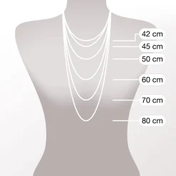 Halskette CHRISTA Clip & Mix 70 cm gold