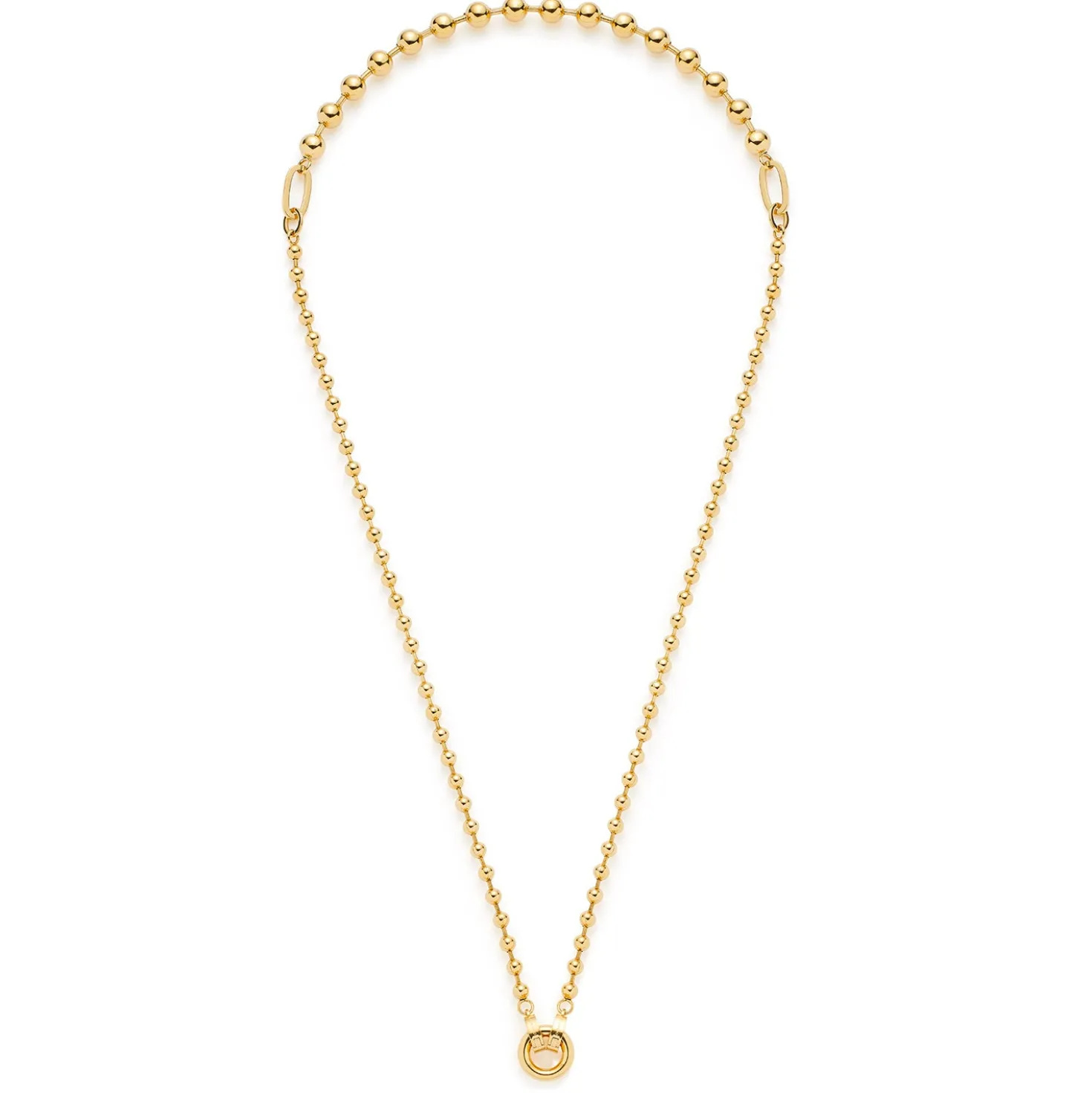 Halskette DOTTY 60 cm gold Clip & Mix