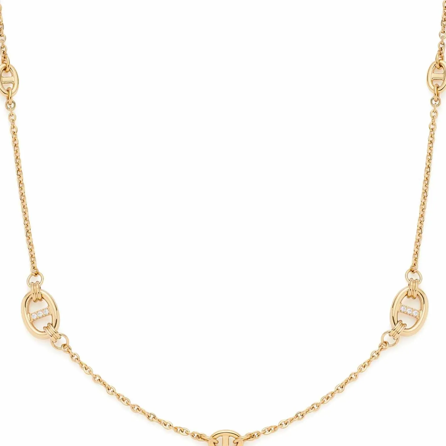 Halskette HERMA 80 cm gold