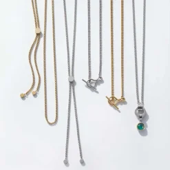 Halskette LIV 90 cm gold Clip & Mix
