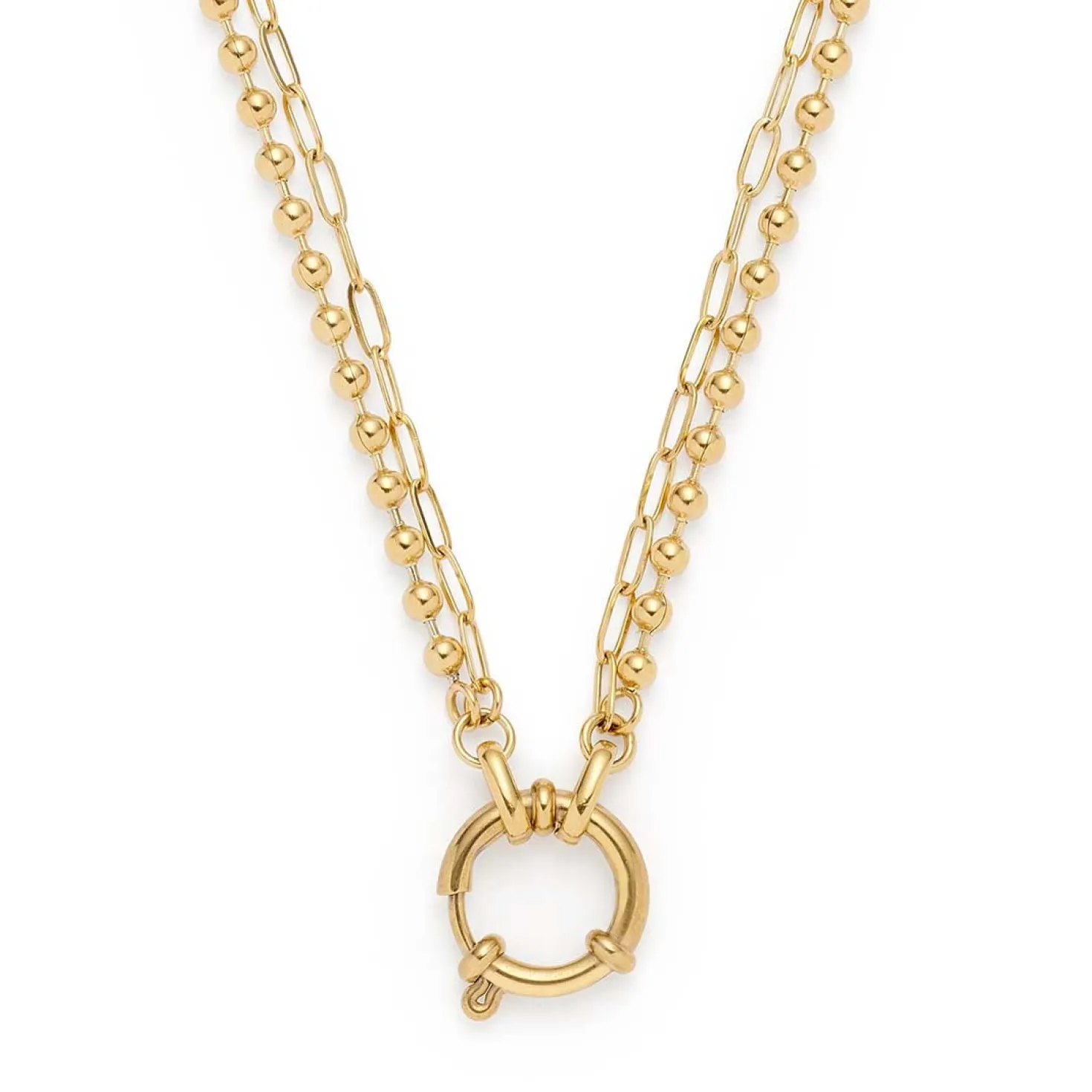Halskette LIZZY 45 cm gold Clip & Mix