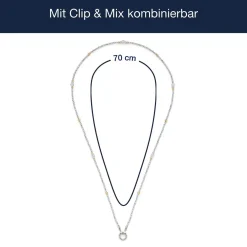 Halskette NOURA 70 cm Clip & Mix