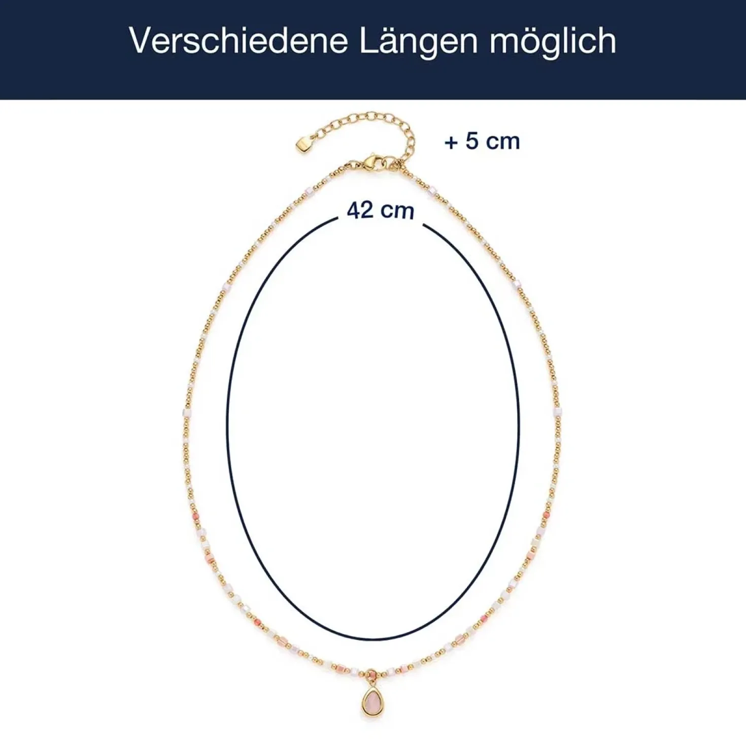 Halskette SHARI 42 cm gold CIAO