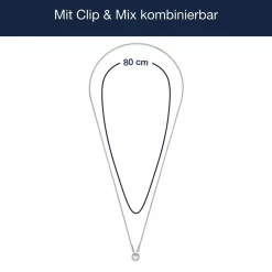 Halskette SONJA 80 cm Clip & Mix
