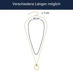 Halskette VERA 60 cm gold Clip & Mix