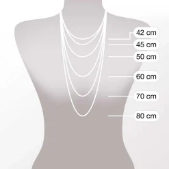 Halskette YVONNE 90 cm gold