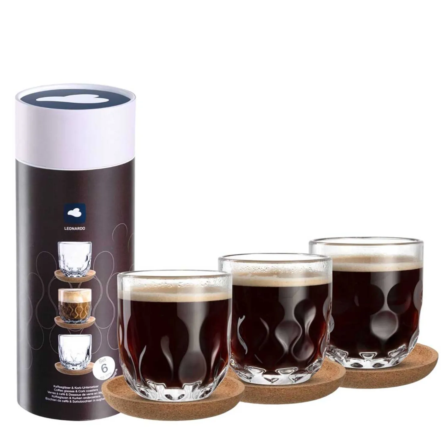 Kaffeeset GOCCE 6-teilig