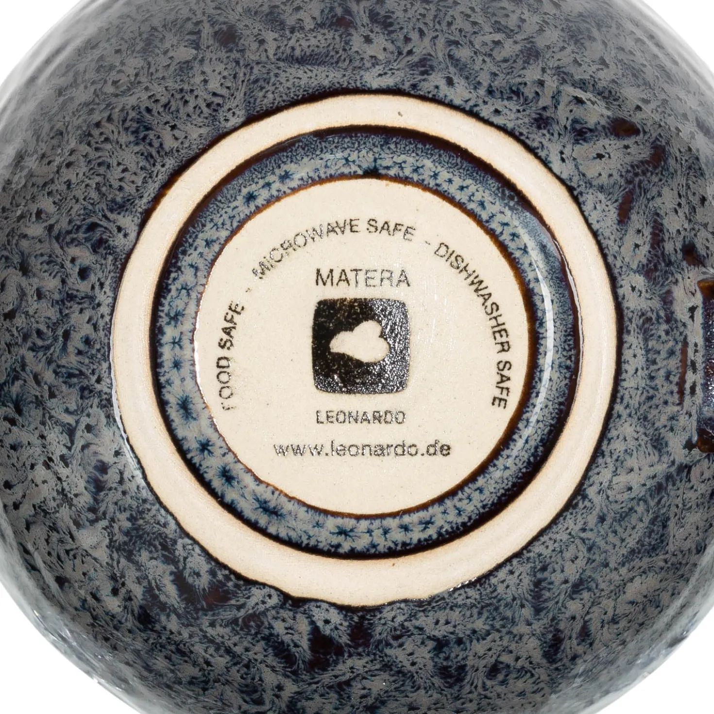 Keramiktasse MATERA 290 ml anthrazit 4er-Set