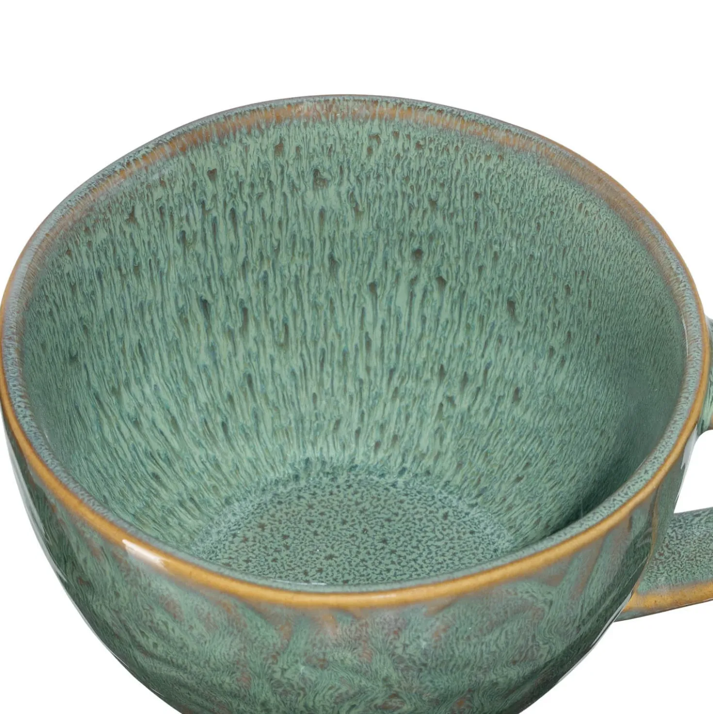 Keramiktasse MATERA 290 ml grün 4er-Set