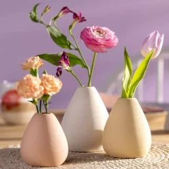 Keramikvase LUMINOSA 10 cm gelb