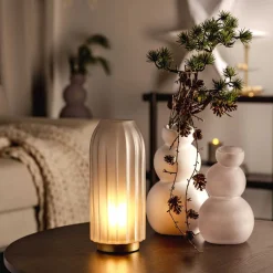 Keramikvase SILENZIO 26 cm weiß