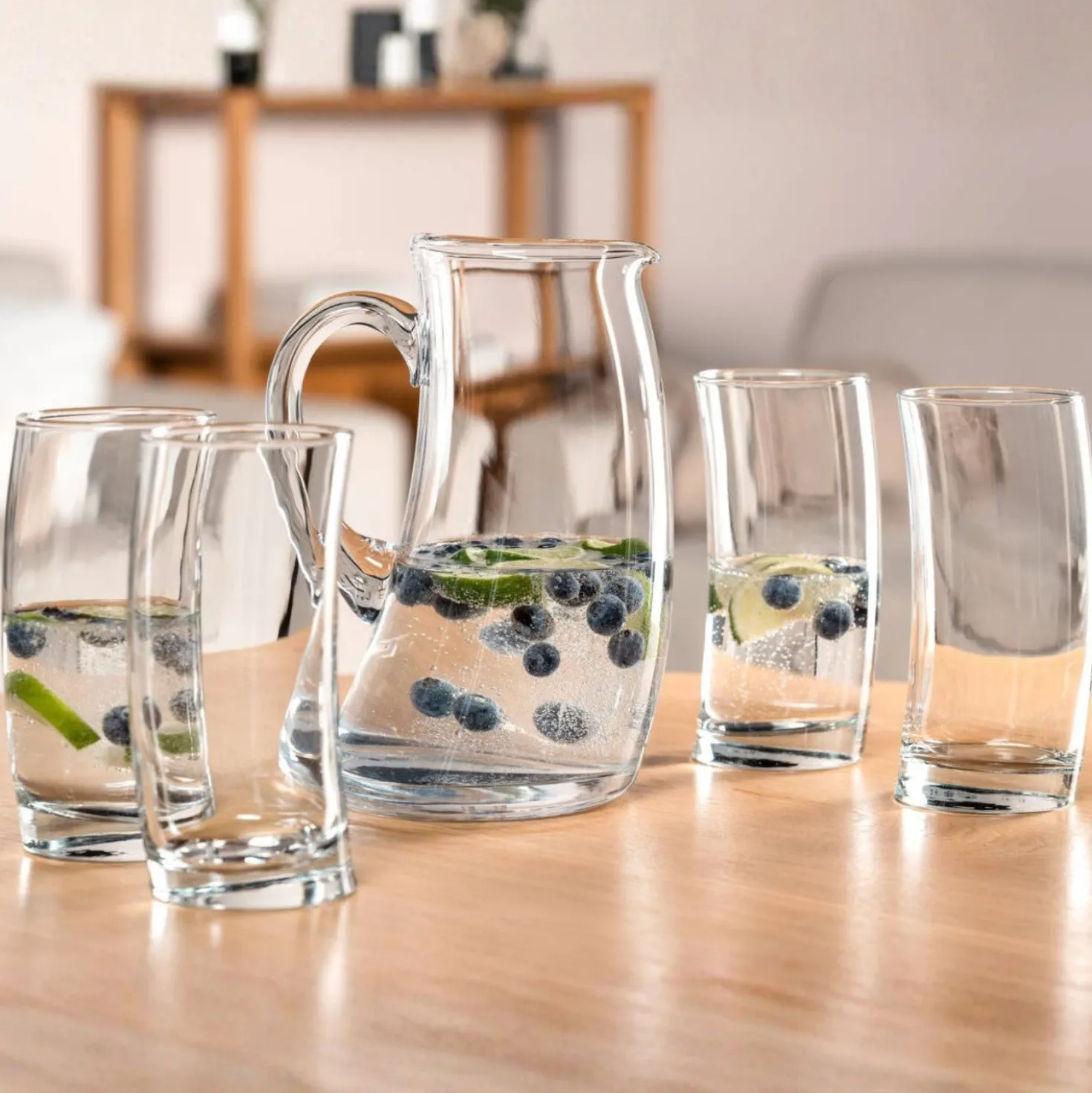 Krug/Trinkglasset SWING 5-teilig