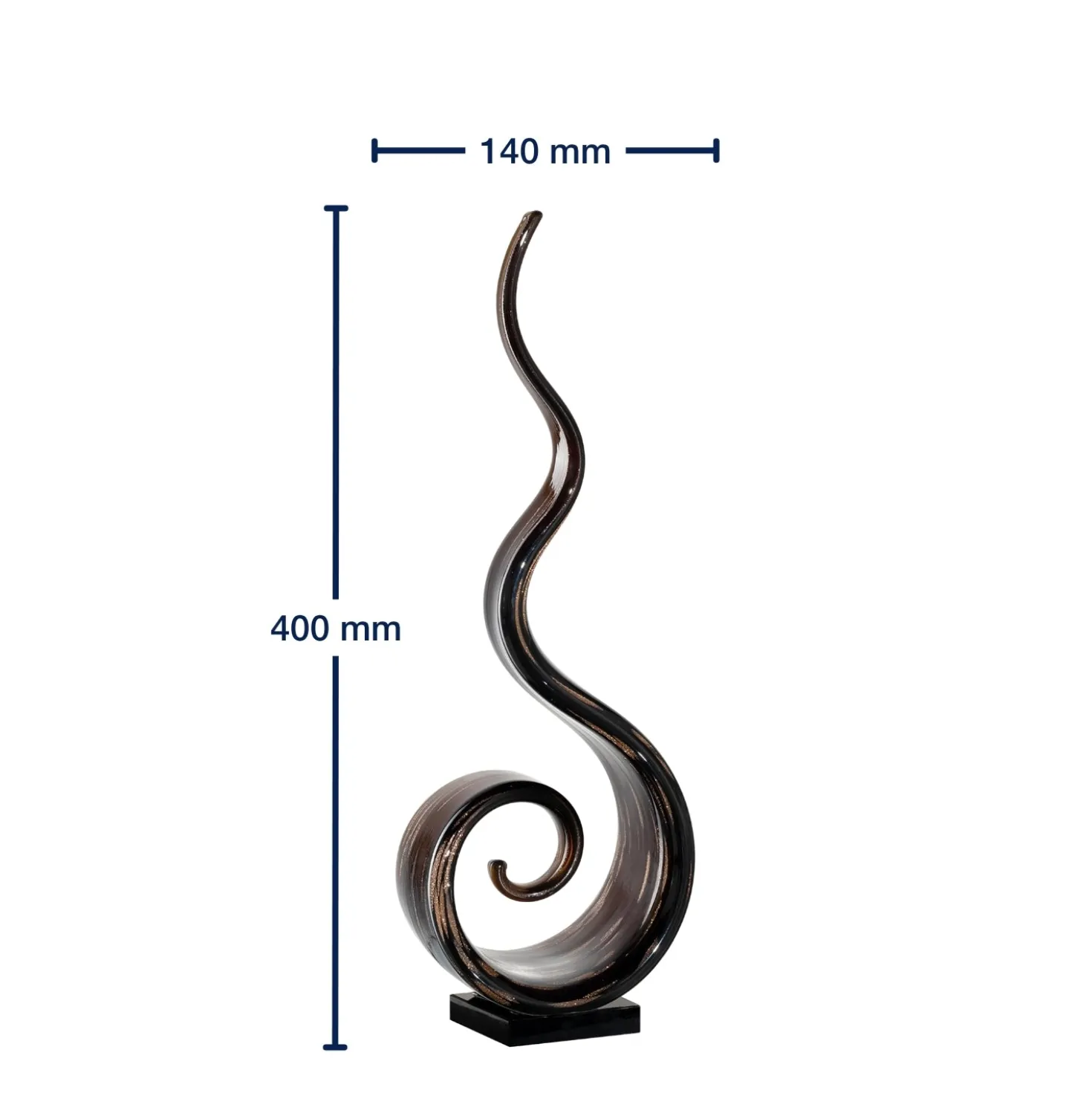 Objekt CASOLARE 40 cm schwarz