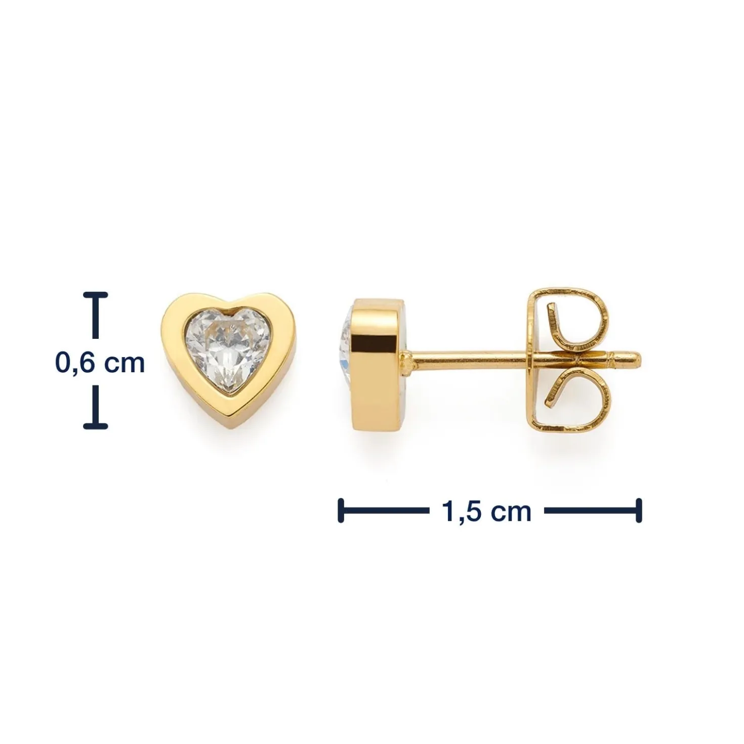 Ohrstecker CHRISTIE gold CIAO