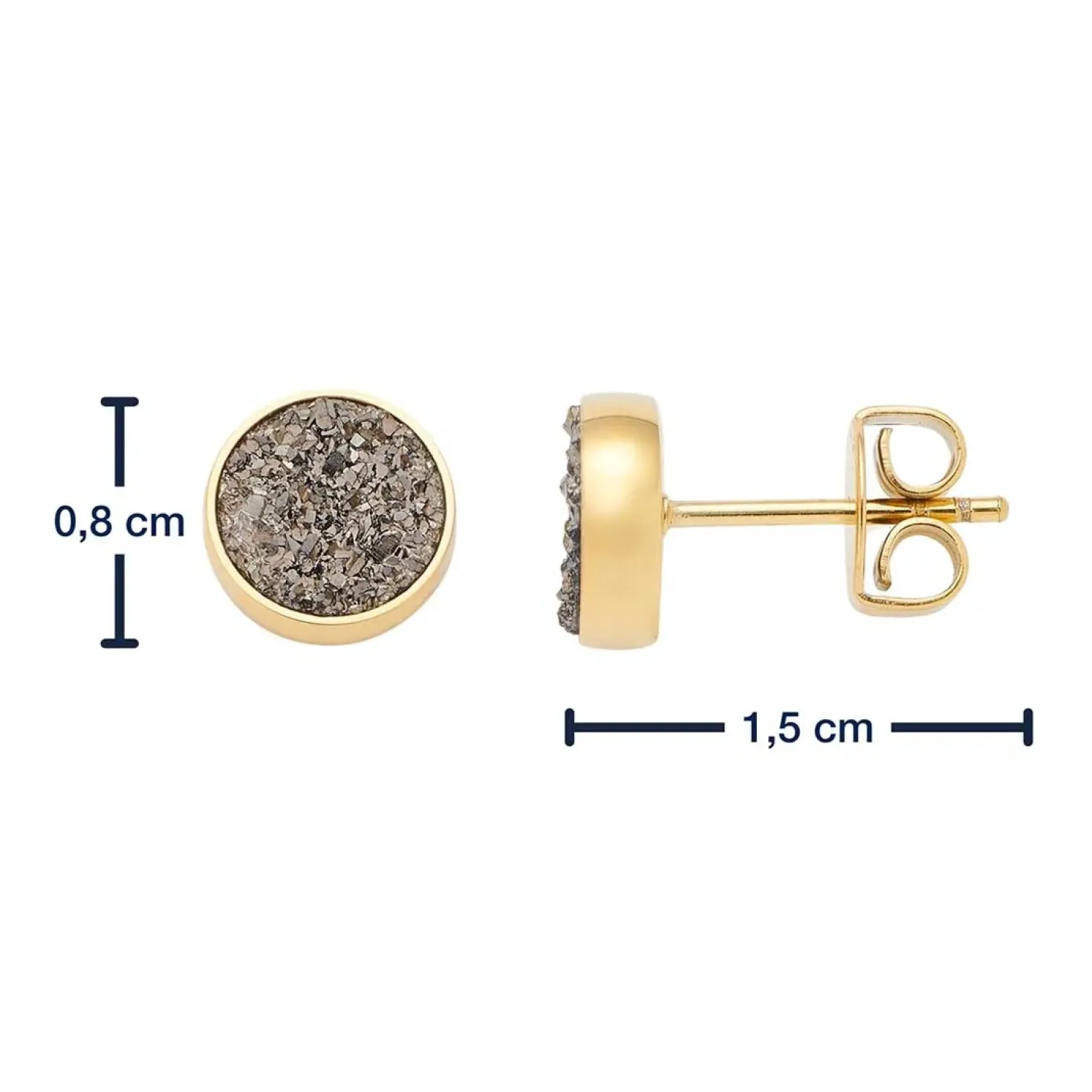 Ohrstecker ODELLE gold