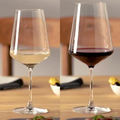 PUCCINI Rotweinglas 750 ml & Weißweinglas 560 ml 12er-Set