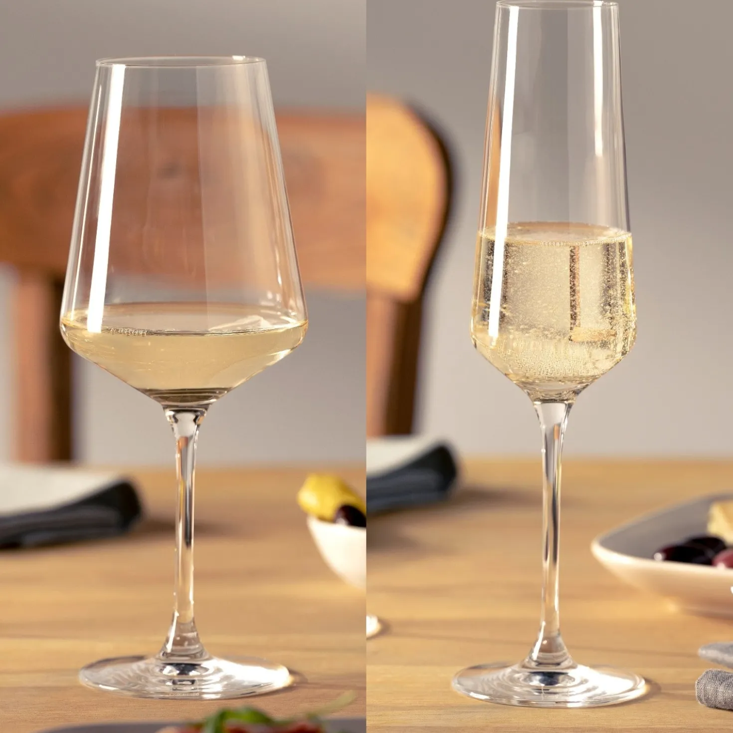 PUCCINI Sektglas 280 ml & Weißweinglas 560 ml 12er-Set
