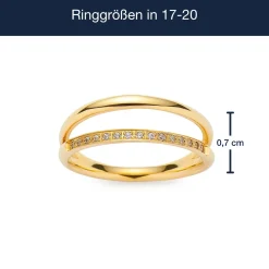 Ring TINI 18 gold CIAO
