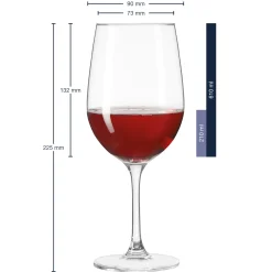 Rotweinglas CIAO+ 610ml 6er-Set