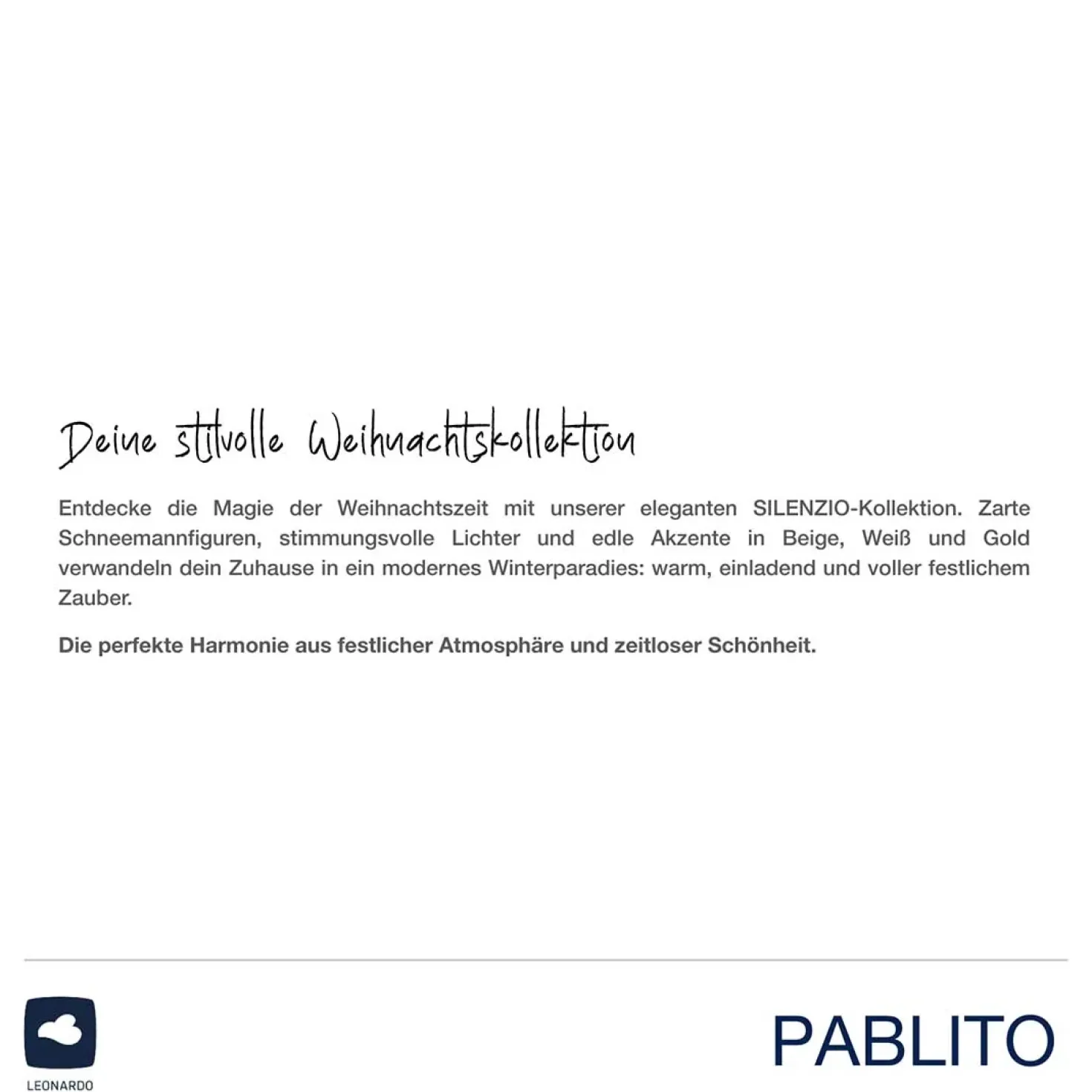 Schneemann PABLITO 8 cm
