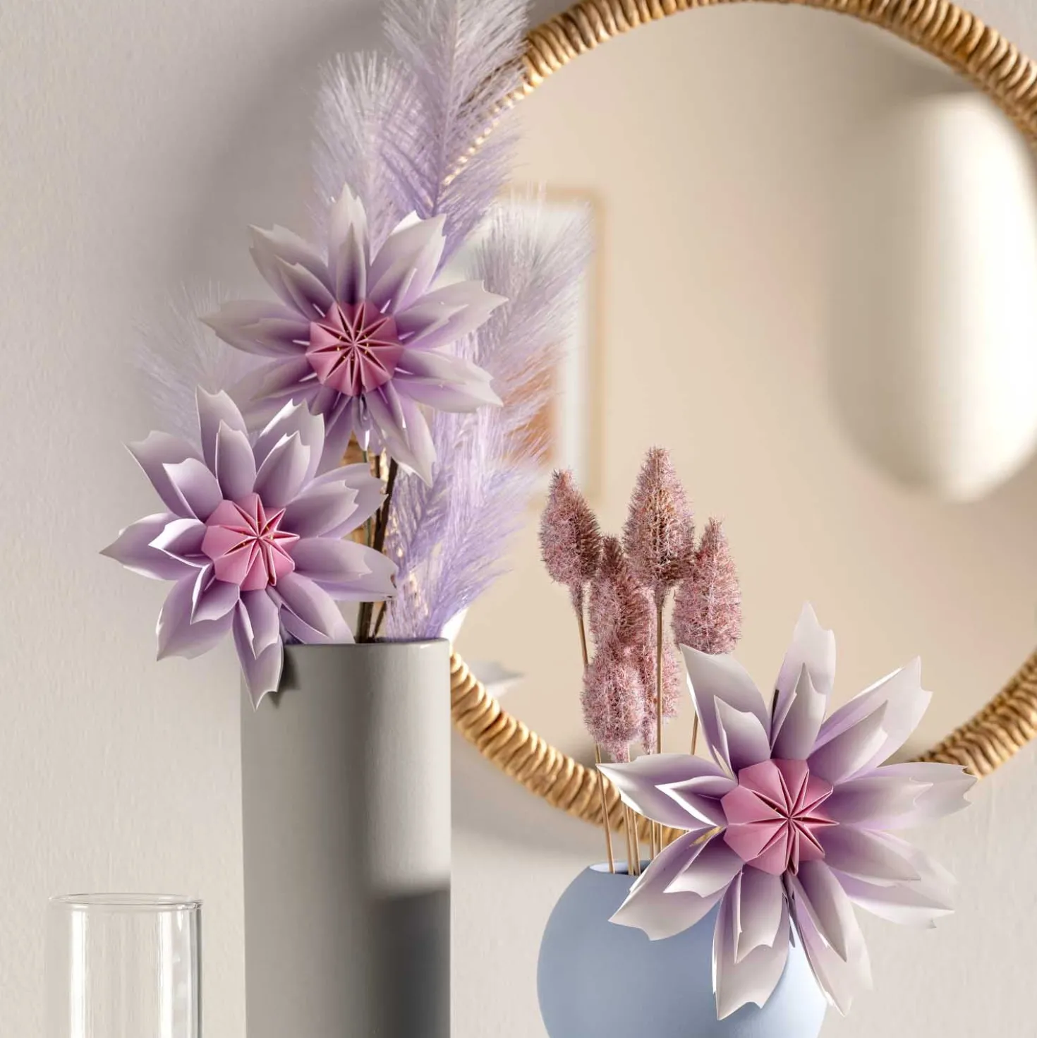 Sea Holly VERNAZZA 6er-Set 65 cm lila