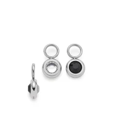 Set/2 Anhänger BLACKY silber/schwarz Beauty's