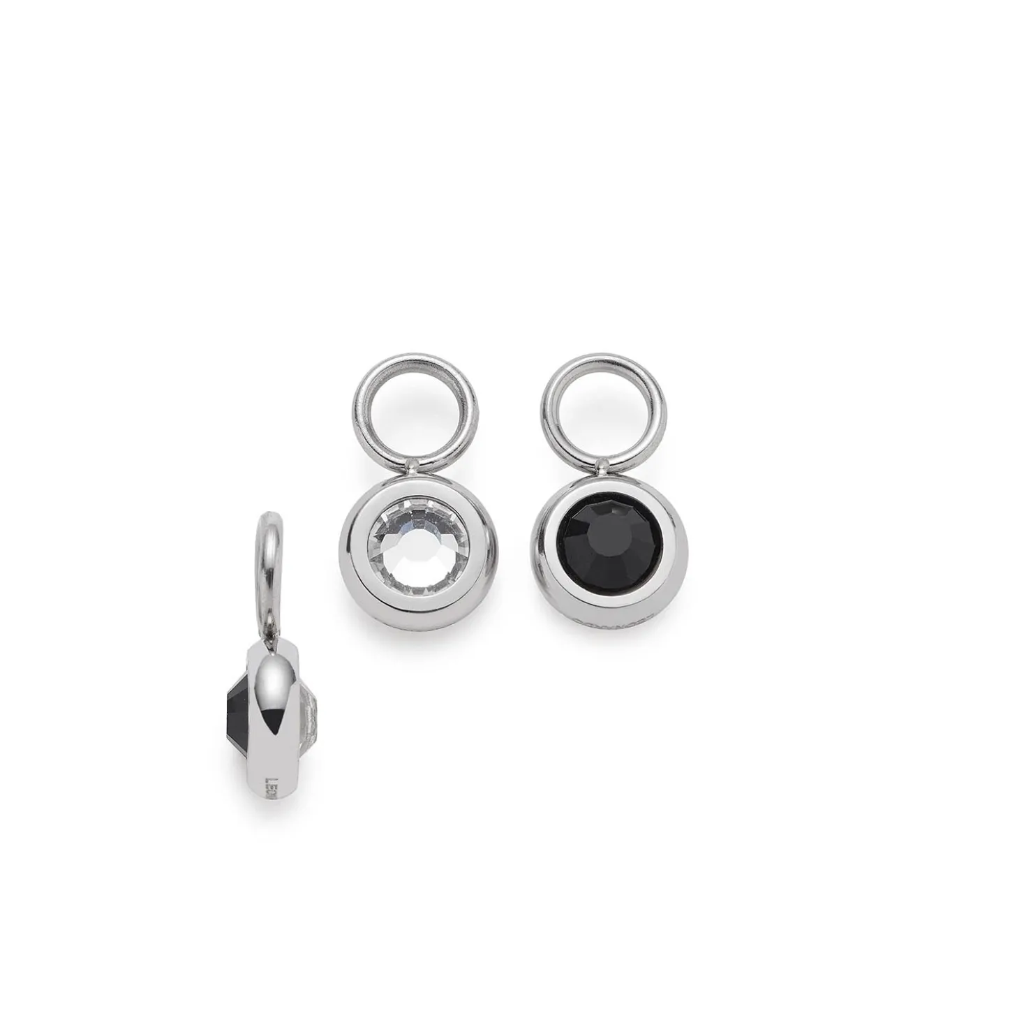 Set/2 Anhänger BLACKY silber/schwarz Beauty's