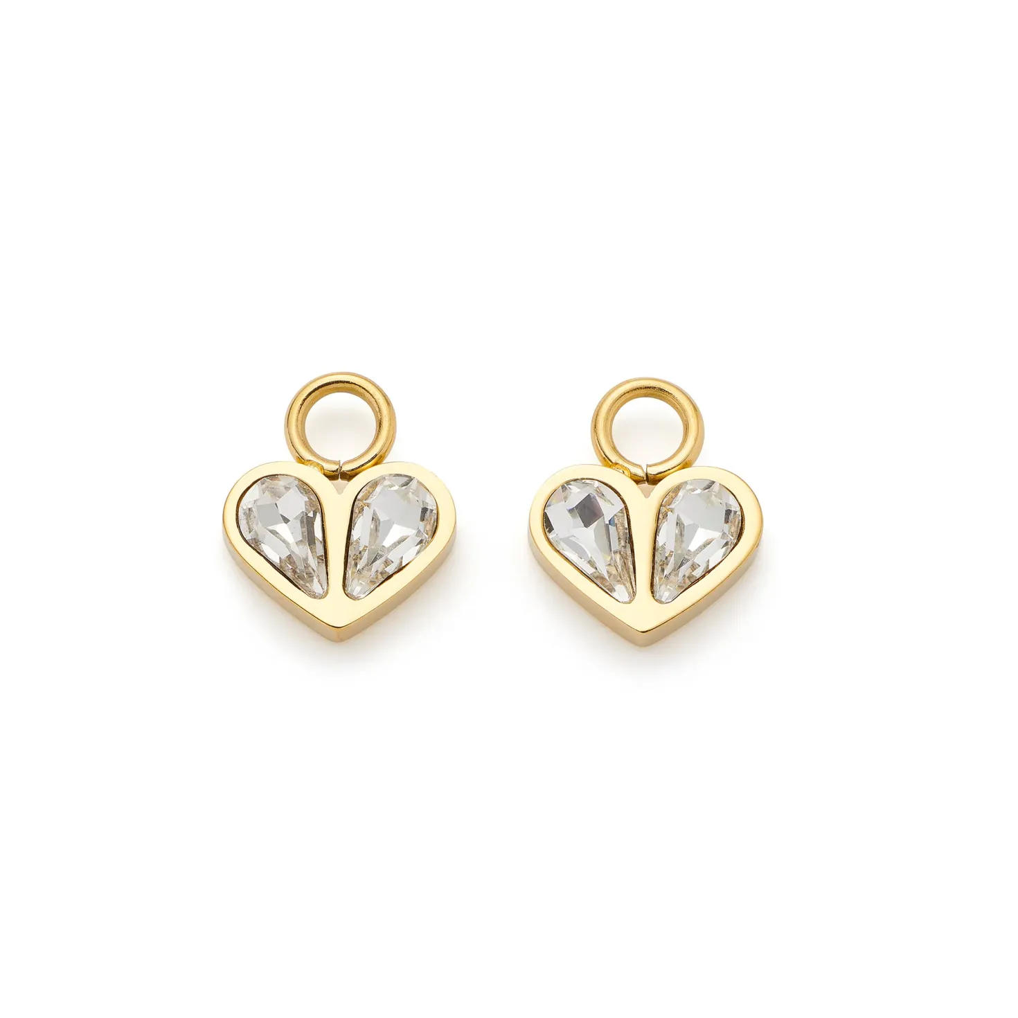 Set/2 Anhänger INES gold Beauty's