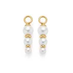 Set/2 Anhänger JUSTINE gold Beauty's