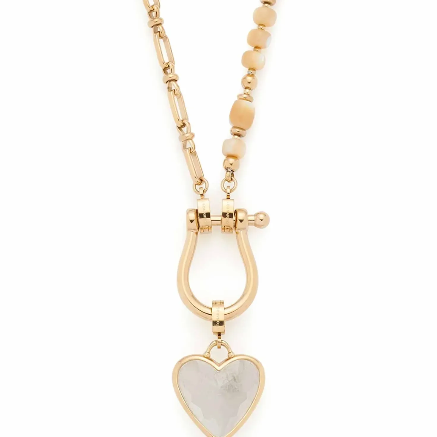 Set Halskette KAREEN 69 cm gold Clip & Mix