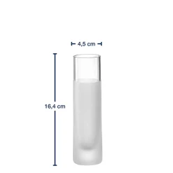 Solifleurvase NOVARA 16 cm satiniert