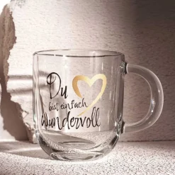 Tasse EMOZIONE 400 ml ‚Du bist einfach wundervoll‘